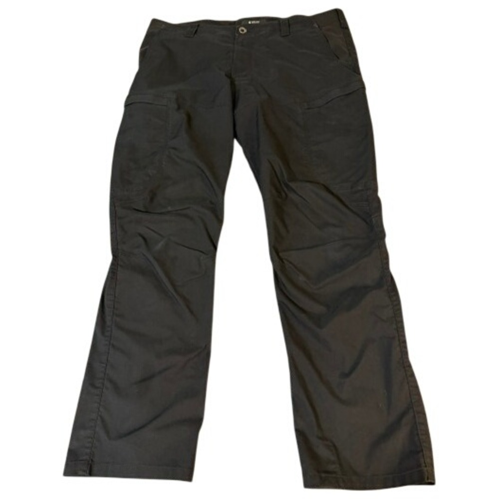 5.11 Tactical Pants Men 40x32 Black Cargo Workwear Straight Leg Reinforced Knee